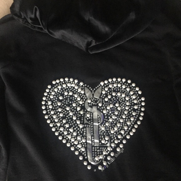 Victoria’s Secret Women’s Black Hoodie . Stylish - Picture 3 of 7